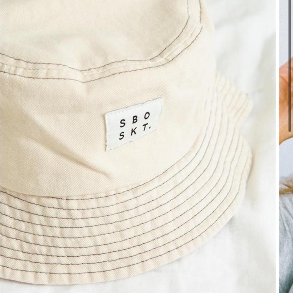 Sbo Skt Bucket Hat - Black Stitch